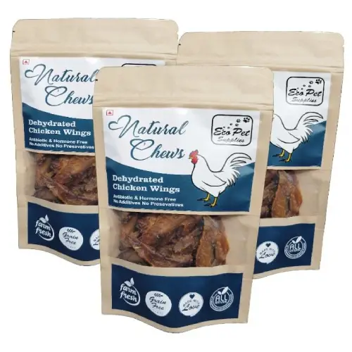 Buy Chicken Wings Pet Treats - Healthy And Tasty 100gm Combo
