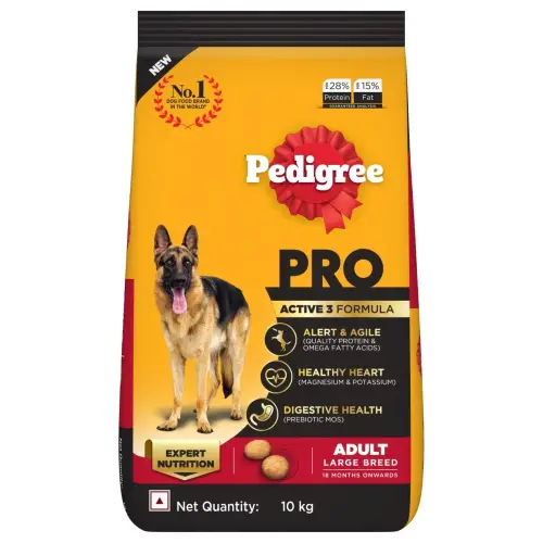 Buy Pedigree Pro Chicken Flavor Adult Large Breed Dog Food