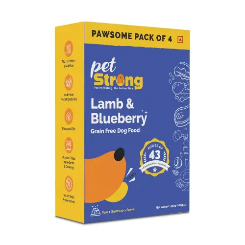 Buy PetStrong Fresh Dog Food - Lamb & Blueberry Grain-Free