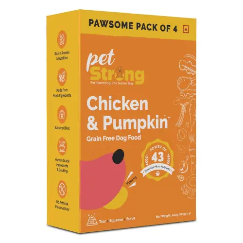 Buy PetStrong Grain-Free Chicken & Pumpkin Dog Food Pack