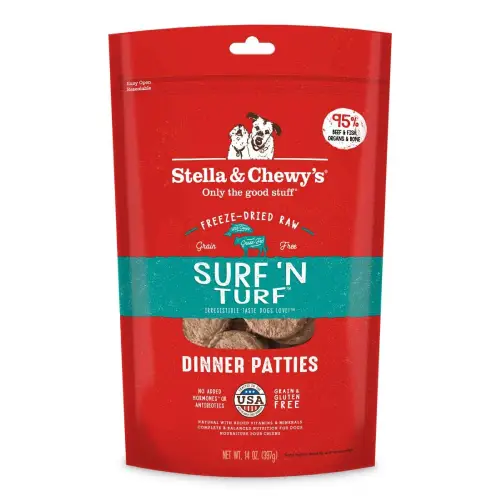Buy Stella & Chewy's Freeze-Dried Dog Food - Surf & Turf- wackypug